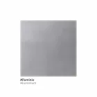 Specchio Bagno in Simil-Alluminio con Retroilluminazione Made in Italy - Palau Viadurini