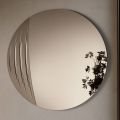 Specchio Circolare in Due Dimensioni e Due Colori Made in Italy - Auren
