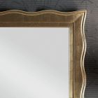Specchio Classico con Cornice Oro Rettangolare Made in Italy - Florence Viadurini