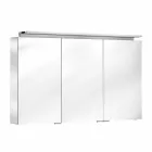 Specchio con Contenitore da Parete a 3 Ante Moderno con Ripiani Interni - Bramo Viadurini