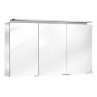 Specchio con Contenitore da Parete a 3 Ante Moderno con Ripiani Interni - Bramo Viadurini