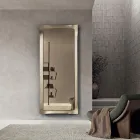 Specchio con Cornice Sagomata Disponibile in 3 Misure e 2 Colori - Carolina Viadurini