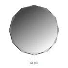 Specchio con Lavorazione Diamante e Perimetro Bisellato - Excelsior Viadurini