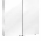 Specchio Contenitore da Parete a 2 Ante con Luce LED e Prese di Corrente - Bramo Viadurini