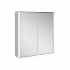 Specchio Contenitore da Parete in Alluminio con Illuminazione LED - Demon Viadurini