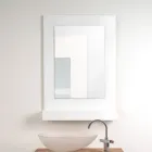 Specchio Contenitore Da Parete in Plexiglass Tre Colori Made in Italy - Kiran Viadurini