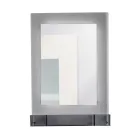 Specchio Contenitore Da Parete in Plexiglass Tre Colori Made in Italy - Kiran Viadurini