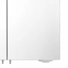 Specchio Contenitore Moderno con 2 Ante in Alluminio Verniciato Argento - Alfio Viadurini