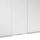 Specchio Contenitore Moderno da Incasso con Luce LED e Tastierino Touch - Demon Viadurini