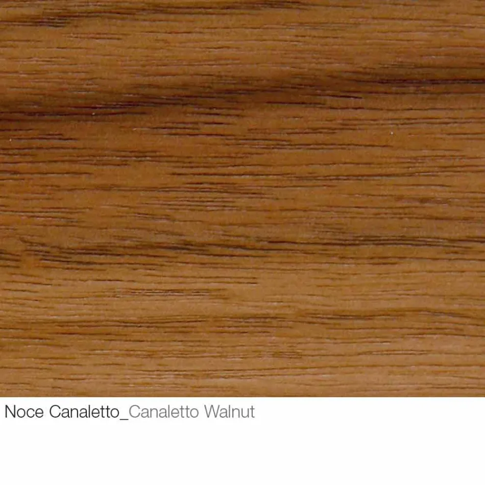 Specchio da Parete con Inserto in Legno o Ceramica Made in Italy - Montecarlo Viadurini