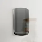 Specchio da Parete con Struttura in Legno Verniciato Nero Made in Italy - Arya Viadurini