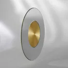 Specchio da parete di design con supporto in MDF Malva Viadurini