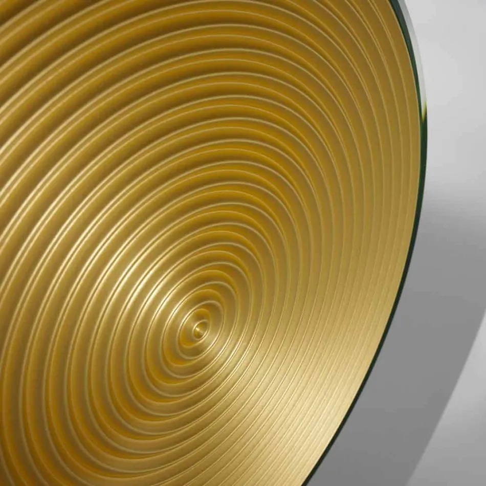 Specchio da parete di design con supporto in MDF Malva Viadurini