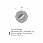 Specchio da parete di design con supporto in MDF Malva Viadurini