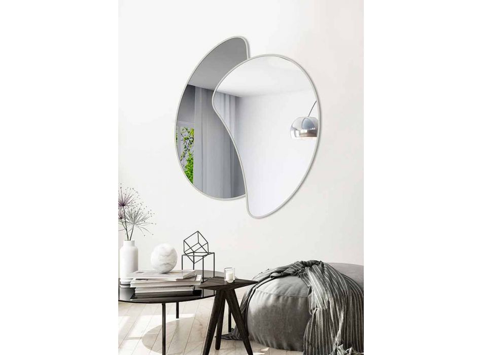 Specchio da Parete di Design Grande con Finitura Colorata Moderno - Mantra