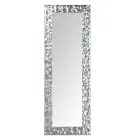 Specchio da Parete in Legno Decorato a Mano Realizzato in Italia - Niagara Viadurini