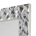 Specchio da Parete in Legno Decorato a Mano Realizzato in Italia - Niagara Viadurini