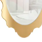 Specchio da Parete in Plexiglass Cornice Oro o Argento Made in Italy - Ariele Viadurini