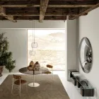 Specchio da Parete in Vetro Curvo Convesso in Diverse Finiture - Luce Viadurini