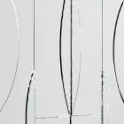 Specchio da Parete Modulare con Struttura in Legno Made in Italy - Saetta Viadurini