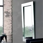 Specchio da Parete Rettangolare con Cornice Inclinata Made in Italy – Salamina Viadurini