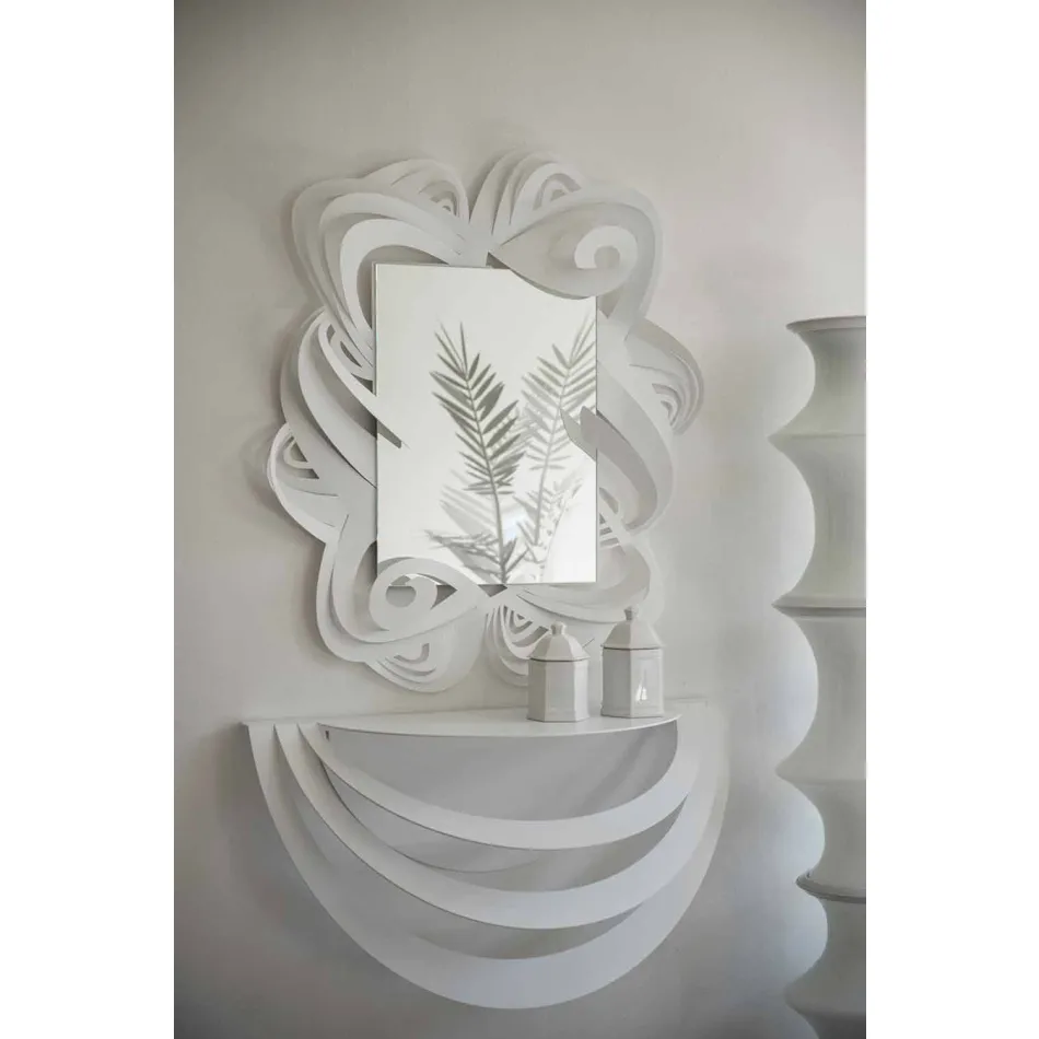 Specchio da Parete Rettangolare Moderno in Ferro Made in Italy – Penny Viadurini