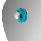 Specchio da Parete Rotondo Molato Design Semplice Made in Italy - Odile  Viadurini