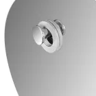 Specchio da Parete Rotondo Molato Design Semplice Made in Italy - Odile  Viadurini