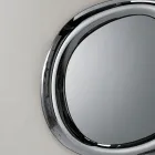 Specchio da Parete Sagomato con Cornice Curva Made in Italy - Babila Viadurini
