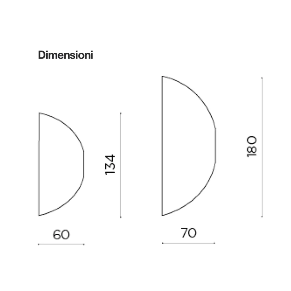 Specchio da Parete Sagomato Realizzato in Italia - Alfonsa Viadurini