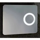 Specchio da trucco design moderno, illuminazione LED, Maren   Viadurini