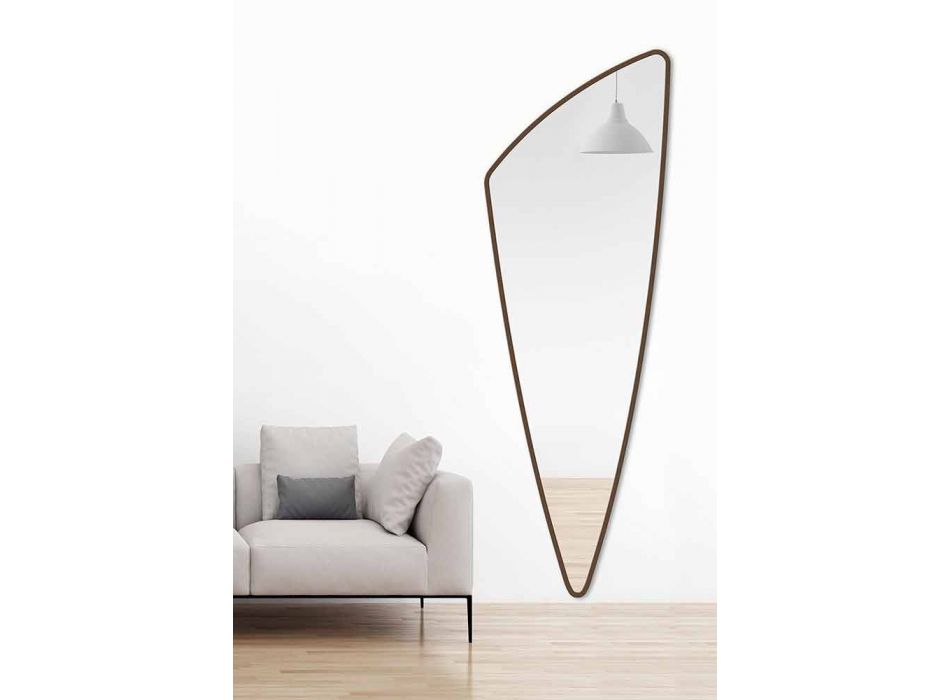 Specchio Decorativo da Parete Lungo e Moderno di Design in 4 Colori - Spino Viadurini