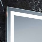Specchio design moderno da bagno con illuminazione LED Paco  Viadurini