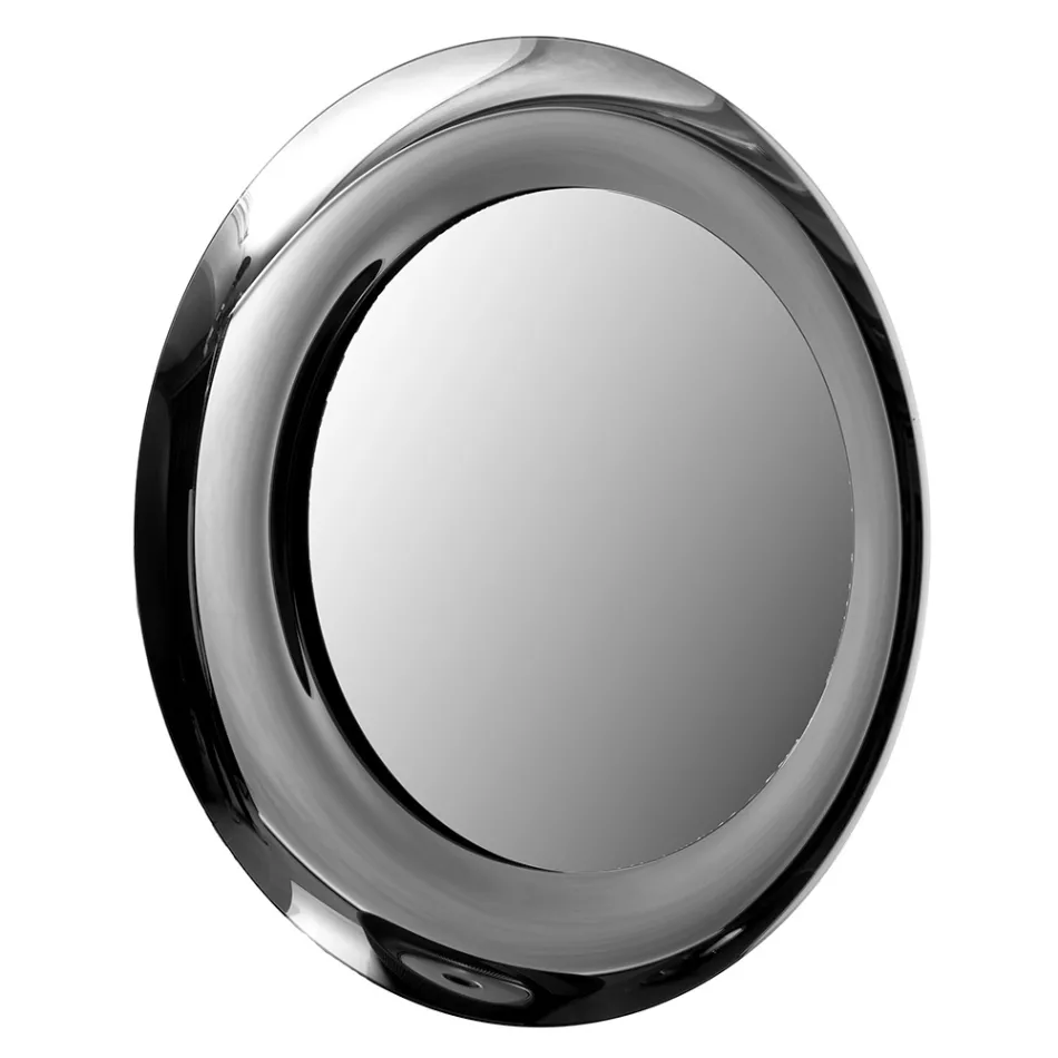 Specchio in Cristallo Curvato con Luce Led Retroilluminate - Excelsior Viadurini