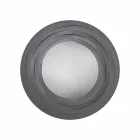 Specchio Moderno da Parete Circolare in Ferro Colorato Made in Italy – Origano Viadurini