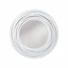 Specchio Moderno da Parete Circolare in Ferro Colorato Made in Italy – Origano Viadurini