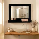 Specchio Orizzontale Contenitore da Parete in Plexiglass Made in Italy - Kiran Viadurini