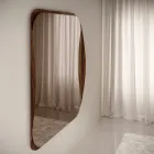 Specchio Quadrato con Cornice in Legno di Design Made in Italy - Vespera Viadurini
