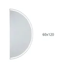 Specchio Retroilluminato con Stripe Led a Luce Continua - Excelsior Viadurini