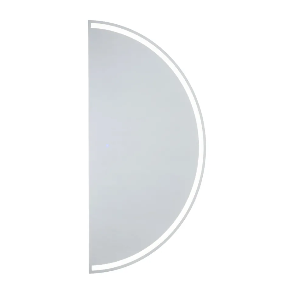 Specchio Retroilluminato con Stripe Led a Luce Continua - Excelsior Viadurini