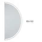 Specchio Retroilluminato con Stripe Led a Luce Continua - Excelsior Viadurini