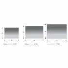 Specchio Retroilluminato da Bagno con Cornice Sabbiata Made in Italy - Floriana Viadurini