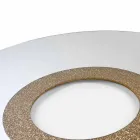 Specchio rotondo di design moderno fatto in Italia Aris Viadurini