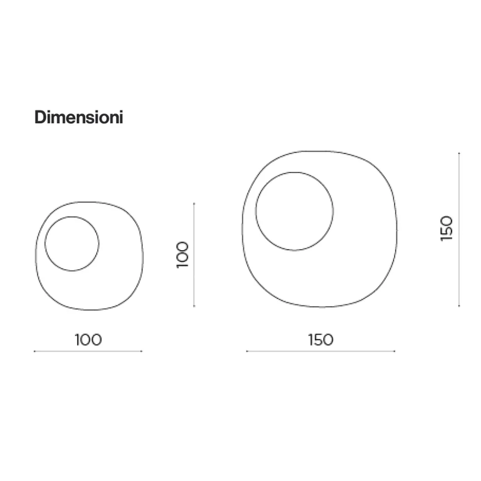 Specchio Sagomato Con Inserto in Vetro Mosso Made in Italy - Adalberta Viadurini