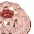 Stampi per Dolci Ciambella in Rame Stagnato a Mano Tondo con Decoro - Gianandrea Viadurini