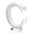 Statua Scultura Soprammobile in Cristallo Colorato Design di Lusso - Libera Viadurini