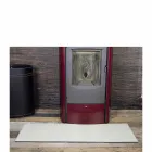 Tappetino in Cuoio per Caminetto/Stufa Rio Made in Italy Viadurini