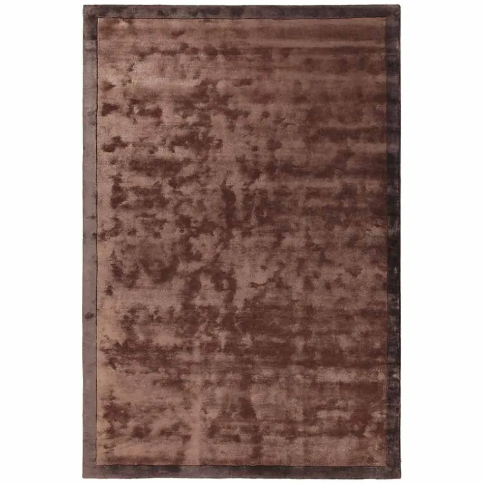 Tappeto Bordato in Cotone e Viscosa Colorato di Design da Soggiorno - Planetario Viadurini