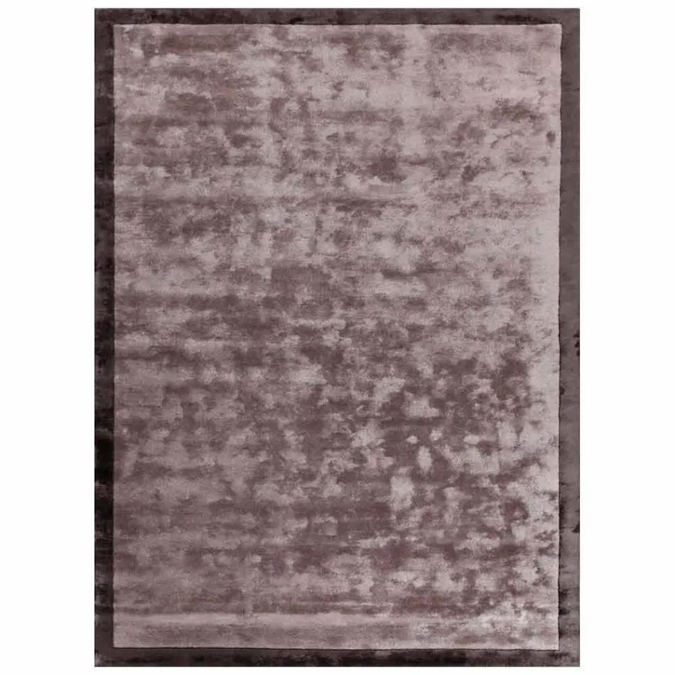 Tappeto Bordato in Cotone e Viscosa Colorato di Design da Soggiorno - Planetario Viadurini