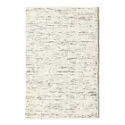 Tappeto da Salotto in Cotone, Viscosa e Lana Prodotto su Telaio Manuale - Melita Viadurini